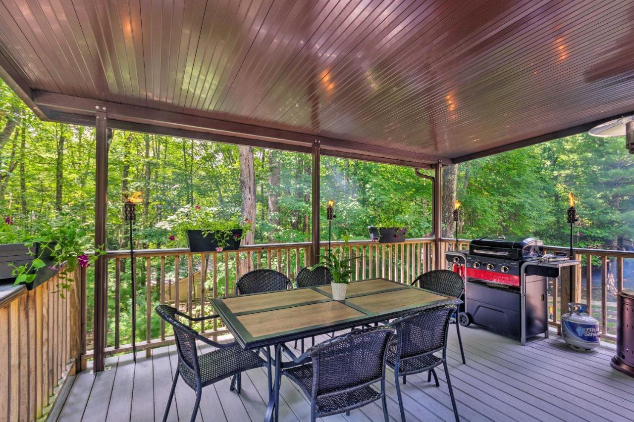 Beech Mountain Home With Covered Deck, Near Skiing! 外观 照片