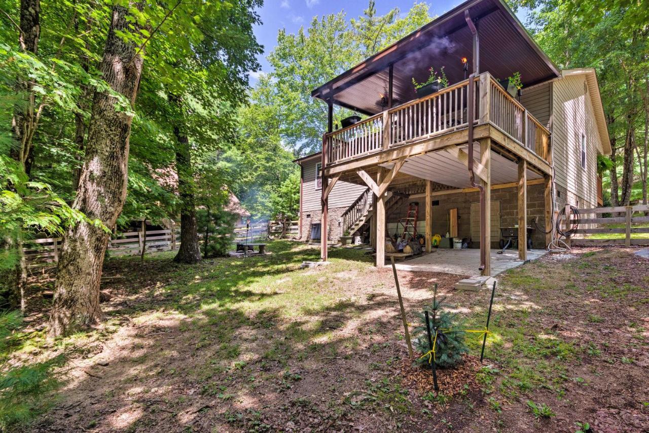 Beech Mountain Home With Covered Deck, Near Skiing! 外观 照片