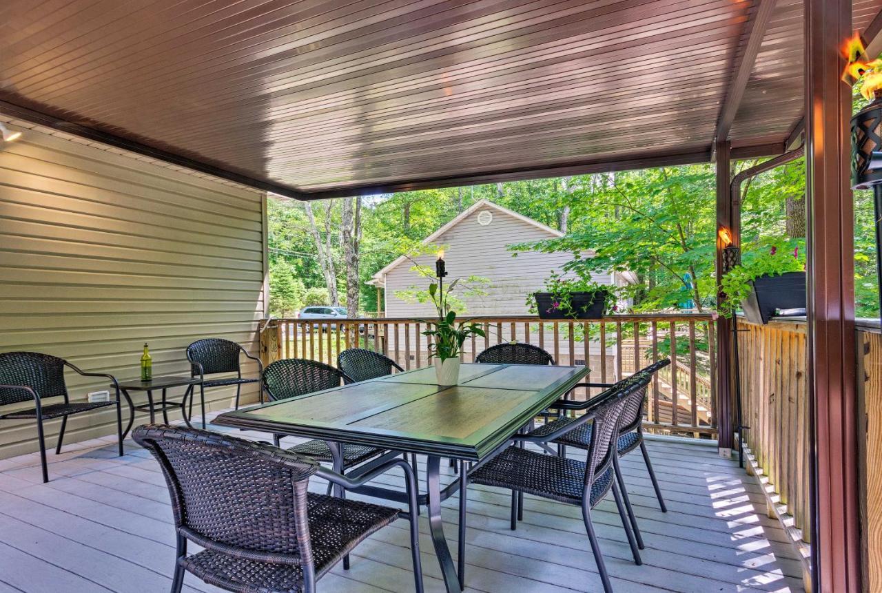 Beech Mountain Home With Covered Deck, Near Skiing! 外观 照片