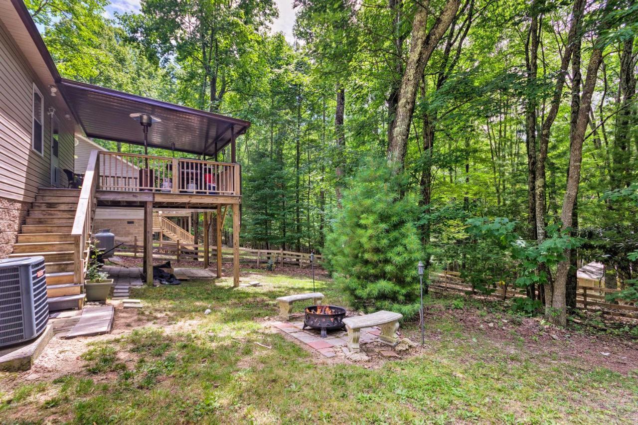 Beech Mountain Home With Covered Deck, Near Skiing! 外观 照片